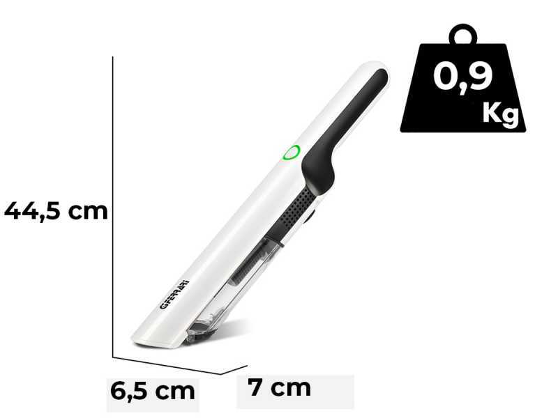 G3 Ferrari Stardust Smart - Aspirapolvere portatile ricaricabile a batteria - 11.1V 2.0Ah