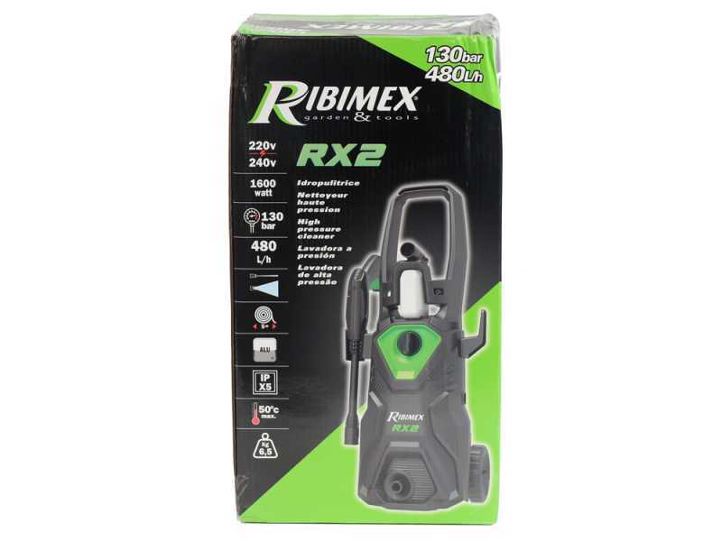 Ribimex RX2 - Idropulitrice ad acqua fredda - 130 bar max - Portata 480 lt/h