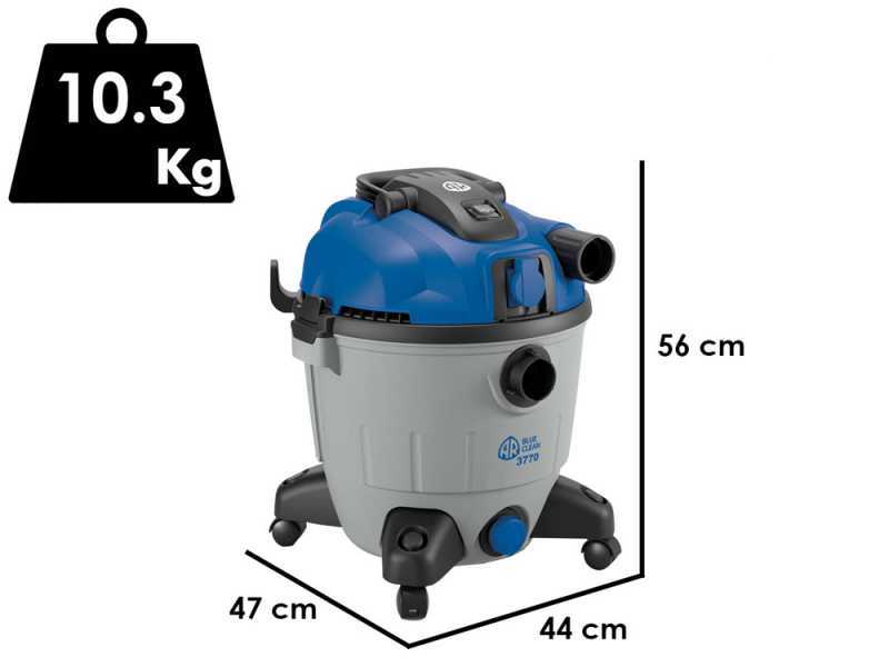 Annovi &amp; Reverberi AR3770 - Bidone aspiratutto - Fusto Plastica 35 lt - 1600W
