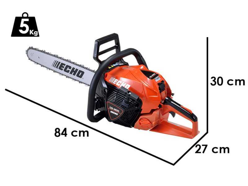 Echo CS 4920ES - Motosega a scoppio da taglio - Lama da 45cm