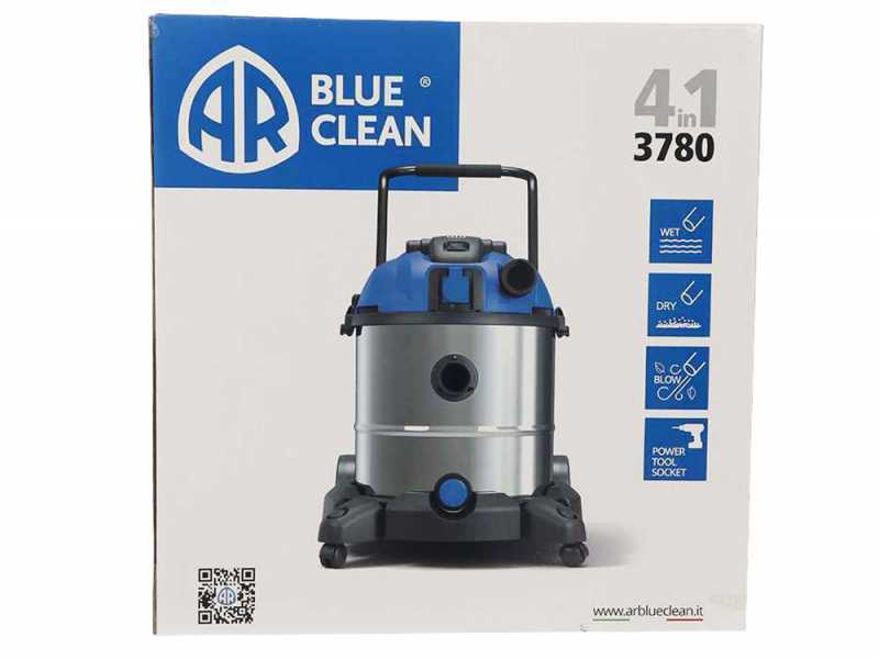 Annovi &amp; Reverberi AR3780 - Bidone aspiratutto - Fusto Inox 50 lt - 1600W