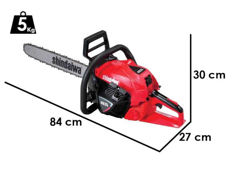 Shindaiwa SDK 493S - Motosega a scoppio da taglio - Lama da 45cm