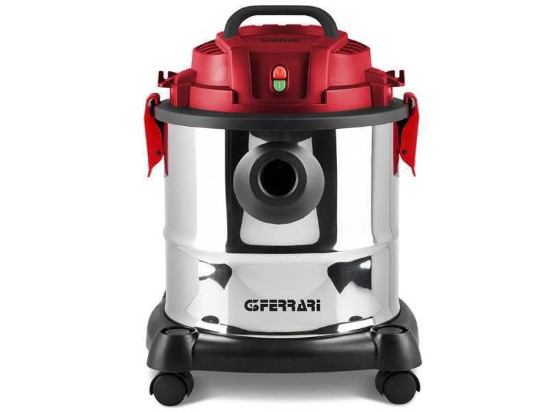 G3 Ferrari Fusto Red - Aspirapolvere aspiraliquidi - Bidone 20 L