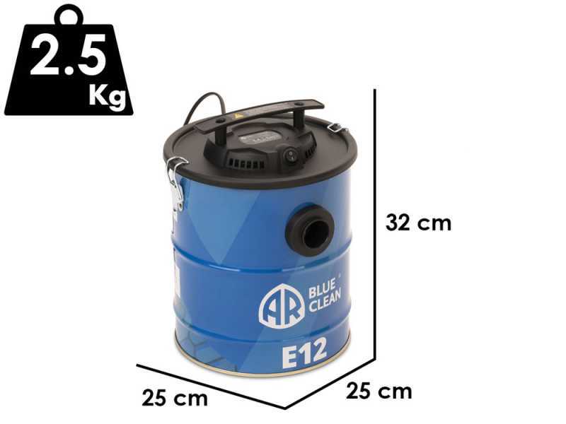 Annovi &amp; Reverberi AR E12 - Aspiracenere a bidone - 600W - 12L