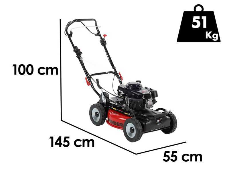 Marina Systems GRINDER 4x4 SH PRO - Tagliaerba a scoppio trazionato - Motore Honda GXV 160