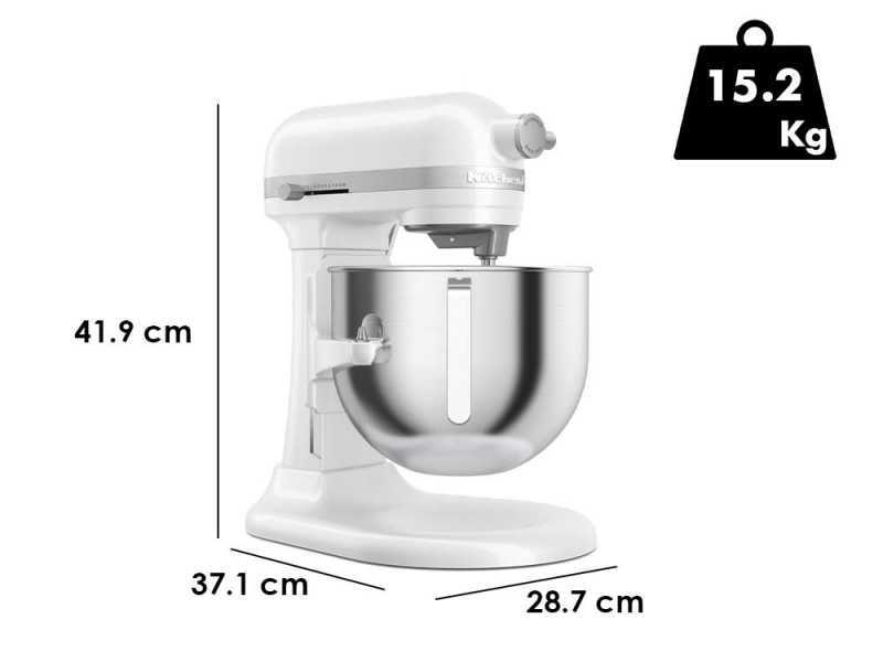 KitchenAid Heavy Duty 5KSM70JPX Bianco - Impastatrice Planetaria