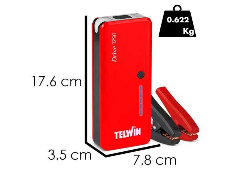 Telwin Drive 1250 - Avviatore portatile multifunzione - power bank