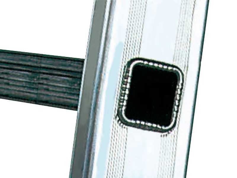 Facal Atlanta ATL-16/S, 16 gradini, 4.54 mt - Scala da appoggio in alluminio