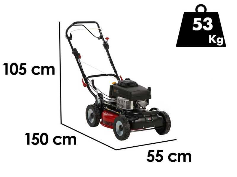 Marina Systems GRINDER 4X4 SKW - Tagliaerba a scoppio trazionato - Motore Kawasaki FJ180V - Taglio 52cm