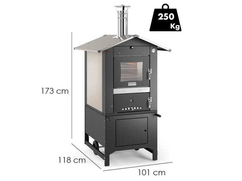 Fontana People - Forno a legna da esterno 80X45 cm