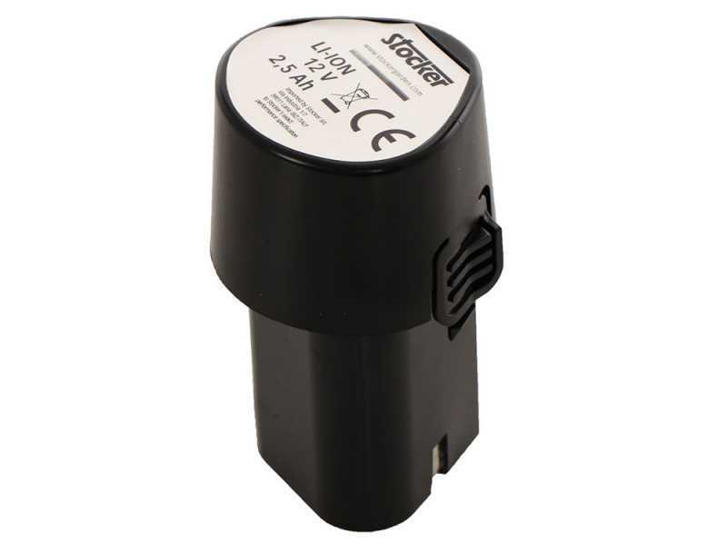 Batteria Li-Ion 12V e 2,5Ah per Art. 235, 236, 225, 229 - STOCKER