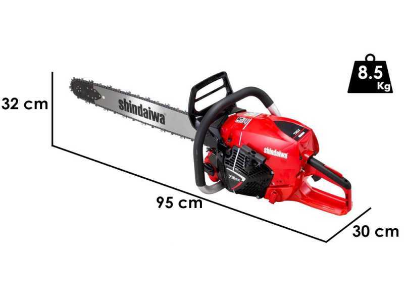 Shindaiwa SDK 731SX - Motosega a scoppio da taglio - Lama da 50cm