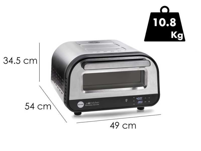 MACOM Just Kitchen Pizza Oven - Forno elettrico - 1700W