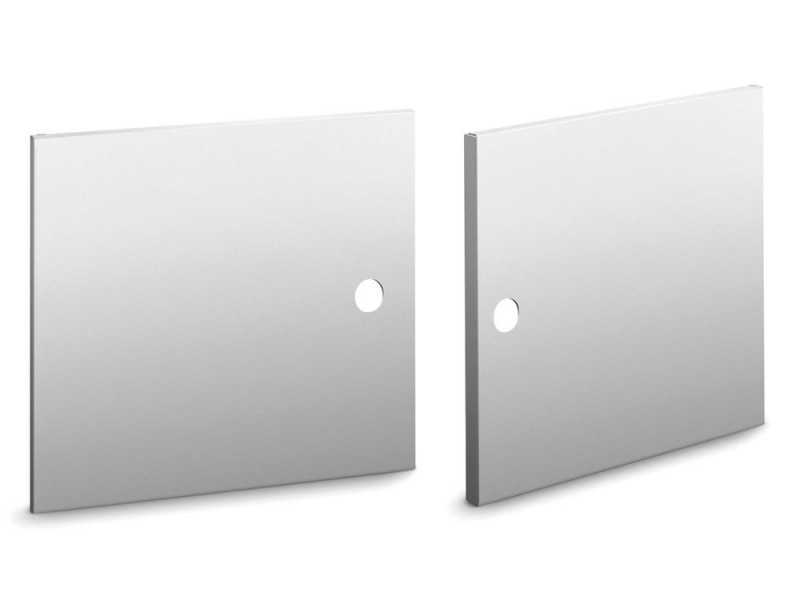 Palazzetti - Ante in acciaio Inox 78x33 cm