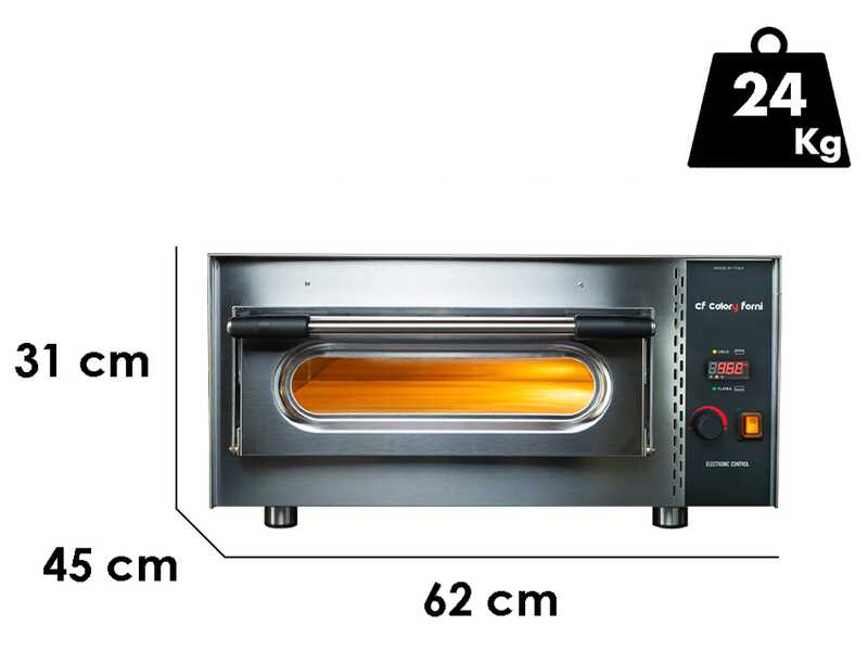 Calory Forni CF62E - Forno elettrico per pizza - 2800 W