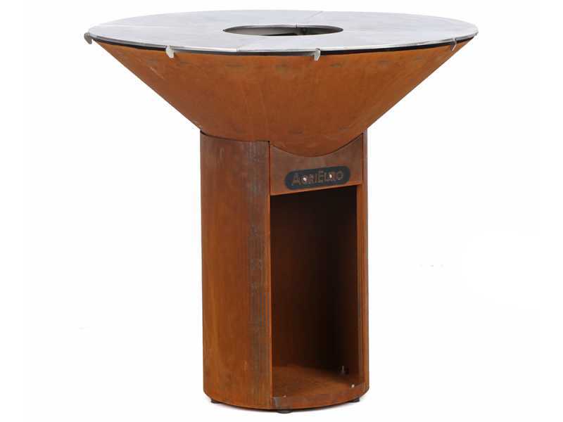 Barbecue a legna Icon 100 in corten