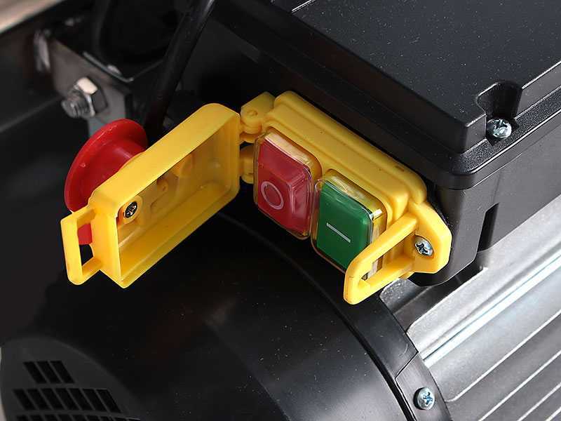 Grifo DMC.18 - Pigia-Diraspatrice elettrica in acciaio smaltato - Con protezioni incluse