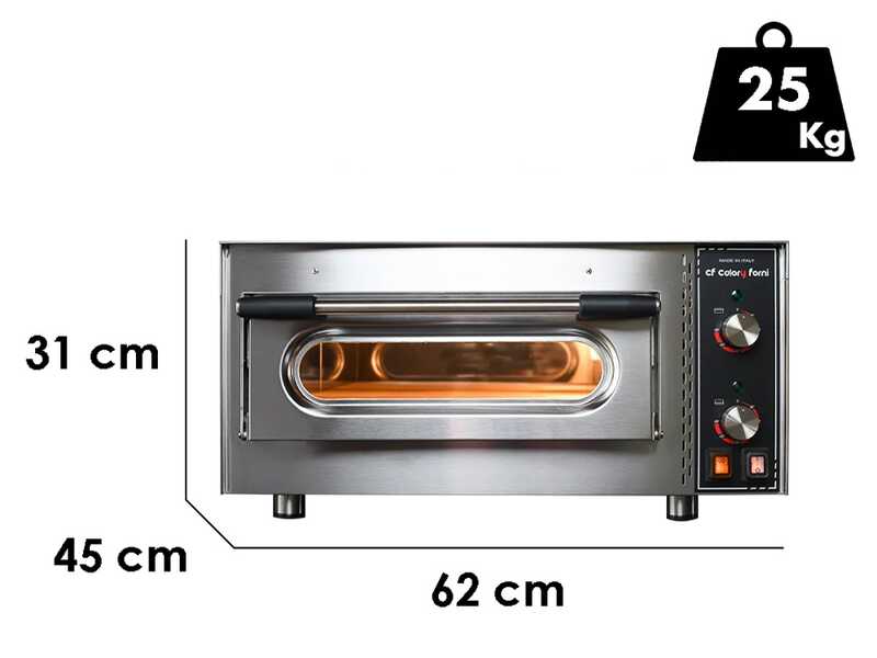 Calory Forni CF62M Pro - Forno per pizza - Meccanico