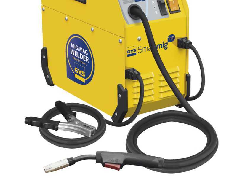 GYS SMARTMIG 110 - Saldatrice tradizionale a trasformatore (MOG: NO GAS) - corrente continua (DC) &nbsp;
