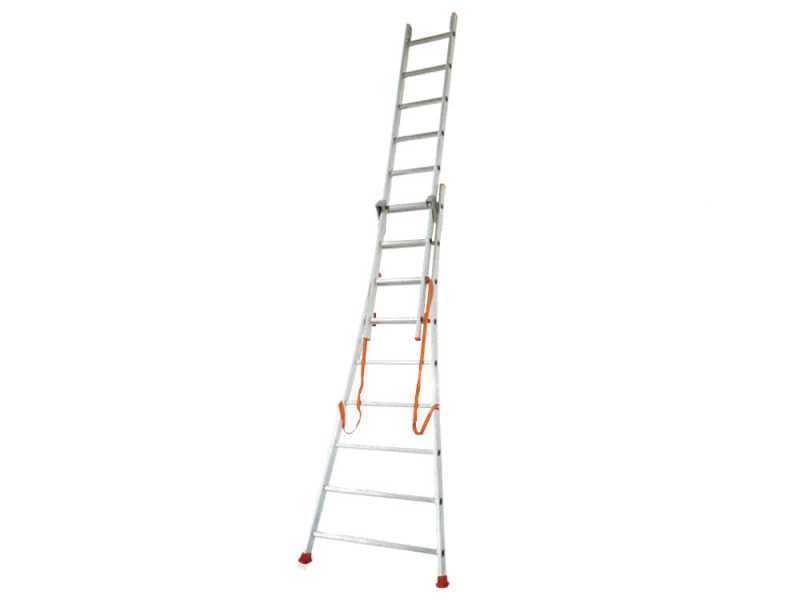 Facal Atlanta ATL200-2, 2x7 gradini, altezza 2.02 mt - Scala in alluminio
