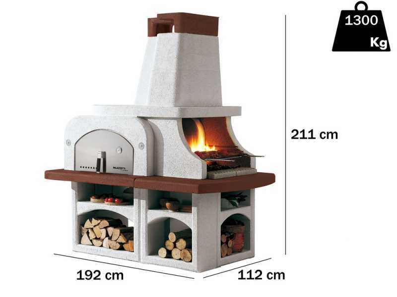 Palazzetti Parenzo - Barbecue in muratura con forno