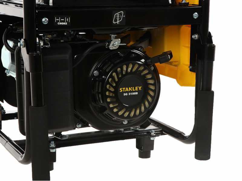 Stanley SIG 3100B - Generatore di corrente a benzina - AVR 2.9 kw - Continua 2.6 kW Monofase