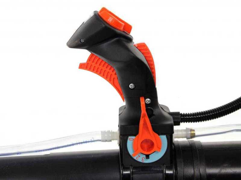 Dal Degan DK 200 - Atomizzatore a zaino a scoppio a spalla - Pompa di spinta integrata - 80 cc