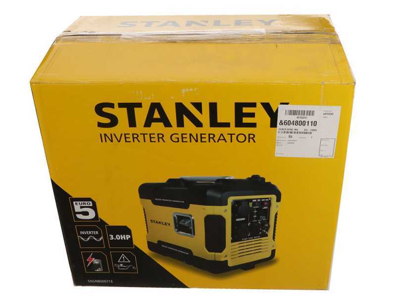Stanley SIG 1900S - Generatore di corrente a inverter 1,88 kW - Continua 1.7 kW Monofase