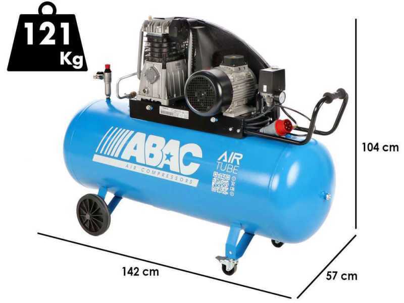 ABAC EXP A39B 270 CT3 - Compressore aria elettrico trifase a cinghia - Motore 3 HP &ndash; 270 lt