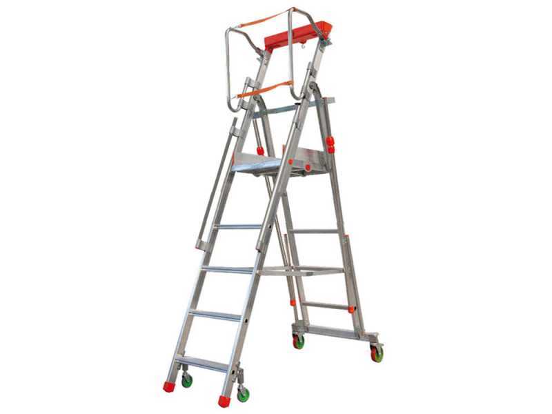 Castà CTA-5 -tikkaiden taitettava rakenne