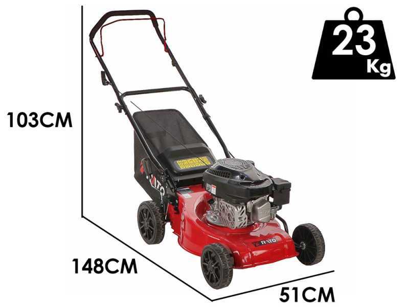 Rato Multipower RMP41Q-V125 - Rasaerba a scoppio - Motore Rato da 127cc
