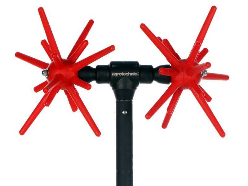 Ripartrak Agrotechnic X.32 Mark II - Abbacchiatore elettrico - Movimento roto vibratorio - Asta Carbonio 200 cm