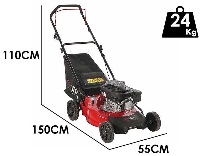 Rato Multipower RMP46Q-V125 - Rasaerba a scoppio - Motore Rato da 127cc