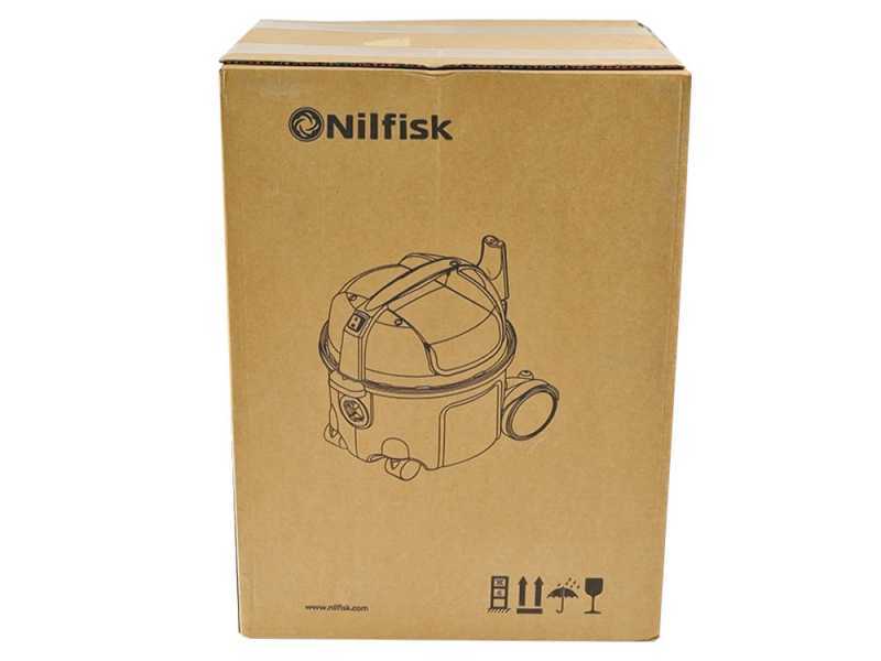 Nilfisk VP 300 Eco Hepa EU - Aspirapolvere professionale - Fusto in plastica 10 lt - 400W
