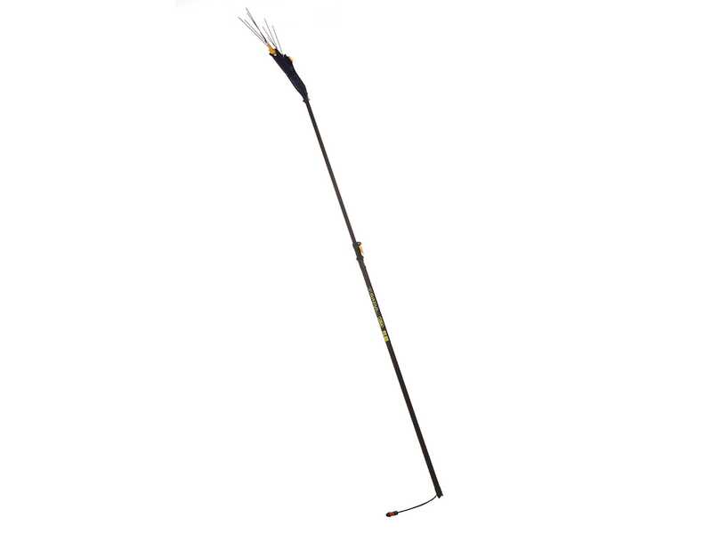 Lisam Avatar - Abbacchiatore elettrico 230/330 cm a batteria tipo auto con cavo in dotazione - Asta Telescopica carbonio e alluminio