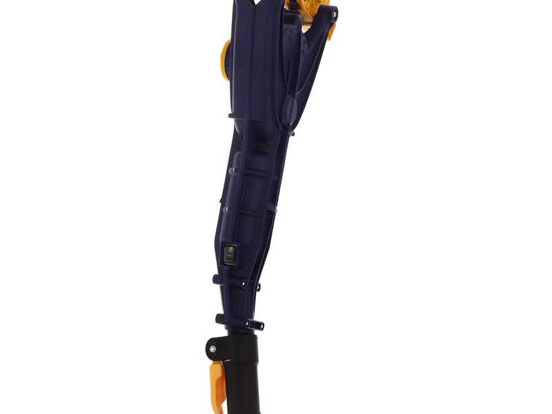 Lisam Avatar - Abbacchiatore elettrico 230/330 cm a batteria tipo auto con cavo in dotazione - Asta Telescopica carbonio e alluminio