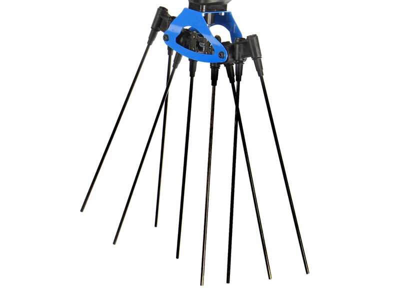 Campagnola MASTER PLUG-IN - Abbacchiatore a batteria al litio 21.6V 5Ah - Asta telescopica in carbonio e alluminio 250/320 cm