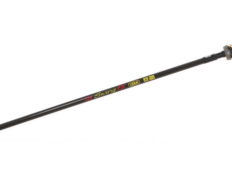 Lisam Swing - Abbacchiatore Elettrico a batteria - Asta Fissa - 240 cm - Batteria 12V 56Ah