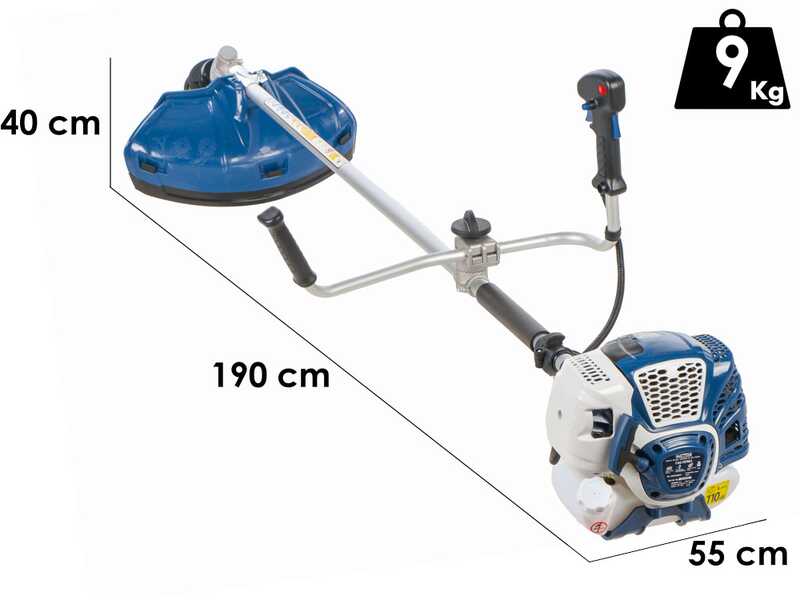 BullMach Centauro 52  - Decespugliatore a scoppio - Impugnatura doppia