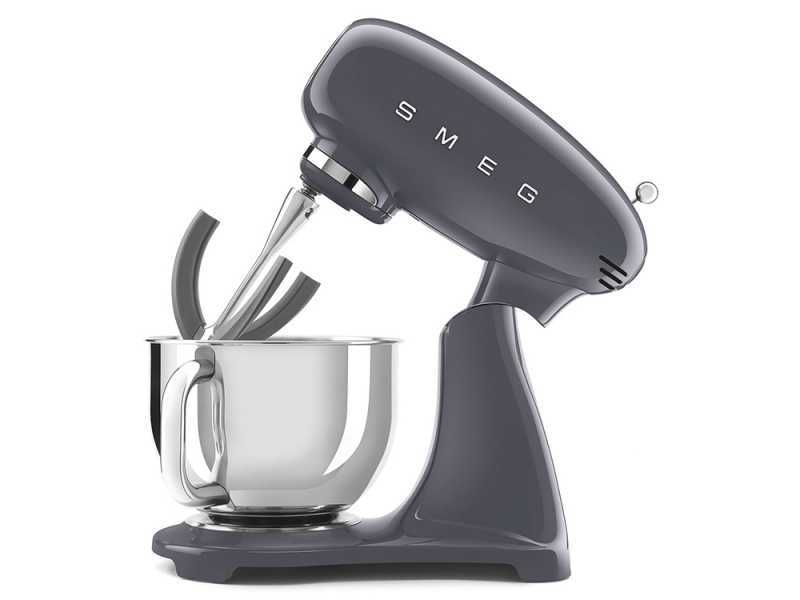 Smeg Full Color Grafite - Impastatrice Planetaria - Vasca in Inox da 4,8 litri
