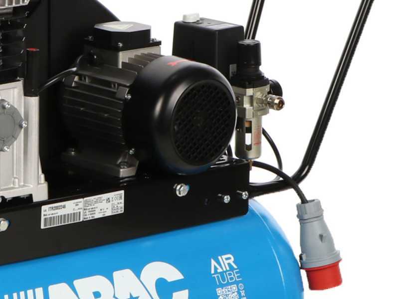 ABAC EXP A39B 90 CT3 - Compressore aria elettrico trifase a cinghia - Motore 3 HP - 90 lt