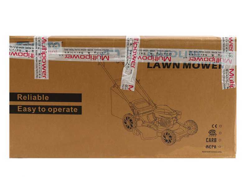 Rato Multipower RMS51Q-V170 - Rasaerba a scoppio trazionato - Motore Rato da 170cc