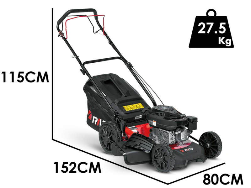Rato Multipower RMS51Q-V170 - Rasaerba a scoppio trazionato - Motore Rato da 170cc