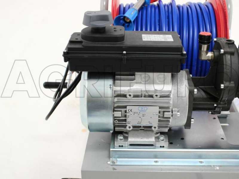 Kit motopompa irrorazione con carrello - Pompa Comet APS31 con motore elettrico
