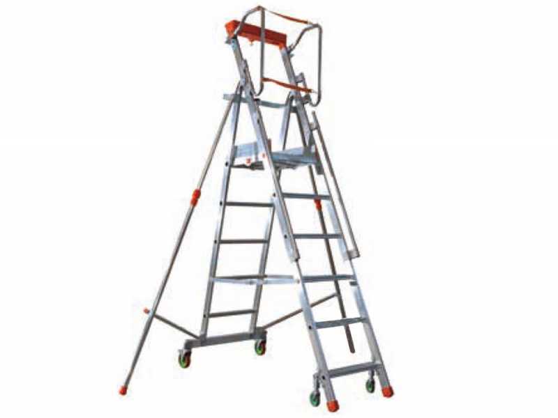 Facal Castà CTA-8 työskentelyasennossa