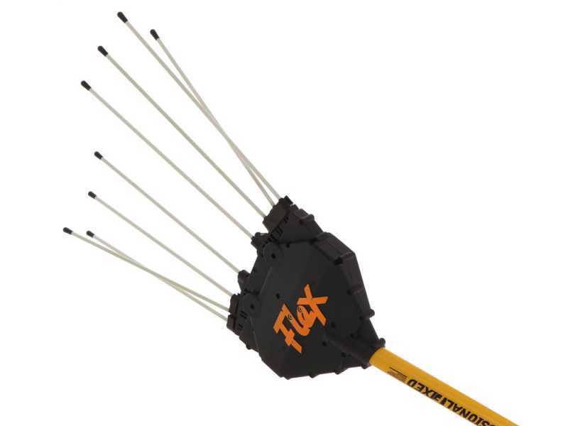 Oliviero Flex PPF Fisso - Abbacchiatore con batteria a litio - Asta in alluminio - 240 cm