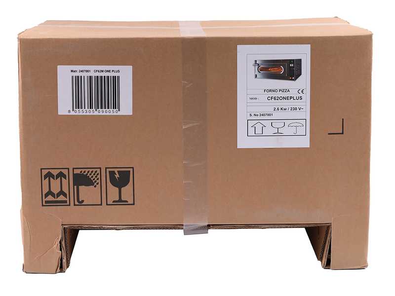 Calory Forni CF62M One Plus - Forno elettrico per pizza - Meccanico