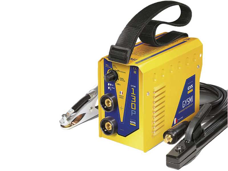 GYS GYSMI 130P - Saldatrice Inverter (MMA) - corrente continua (DC) - Maschera