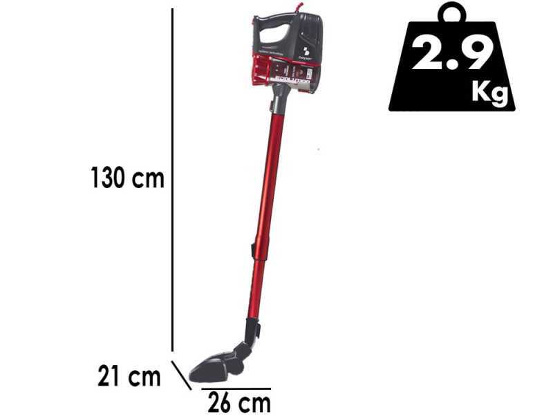 Beper P202ASP001 - Scopa elettrica - 2 in 1 - 600W