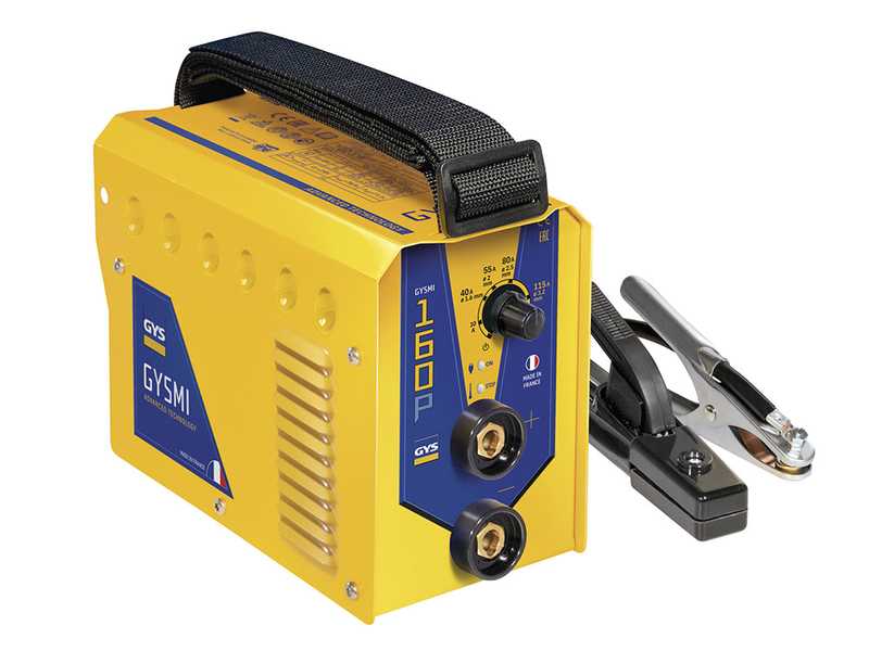 GYS GYSMI 160P - Saldatrice Inverter (MMA) - corrente continua (DC) - Valigetta